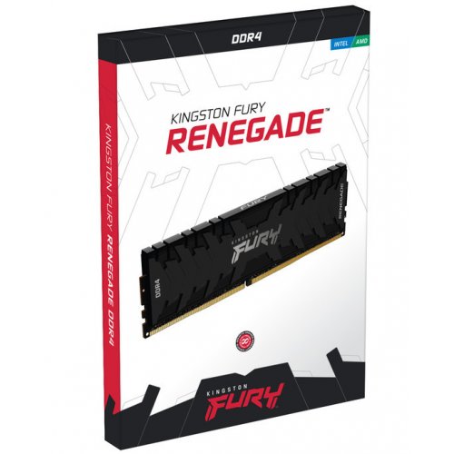 Фото ОЗУ Kingston DDR4 16GB (2x8GB) 4800Mhz FURY Renegade Black (KF448C19RBK2/16)