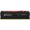 Photo RAM Kingston DDR4 32GB (2x16GB) 2666Mhz FURY Beast RGB Black (KF426C16BB1AK2/32)