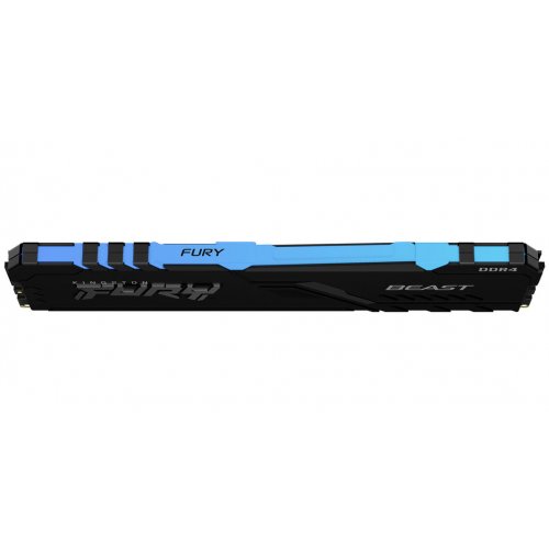 Продать ОЗУ Kingston DDR4 32GB 2666Mhz FURY Beast RGB Black (KF426C16BBA/32) по Trade-In интернет-магазине Телемарт - Киев, Днепр, Украина фото