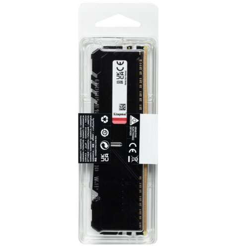 Продать ОЗУ Kingston DDR4 32GB 2666Mhz FURY Beast RGB Black (KF426C16BBA/32) по Trade-In интернет-магазине Телемарт - Киев, Днепр, Украина фото