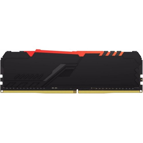 Фото ОЗП Kingston DDR4 16GB 3200Mhz FURY Beast RGB Black (KF432C16BBA/16)