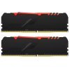 Photo RAM Kingston DDR4 32GB (2x16GB) 3200Mhz FURY Beast RGB Black (KF432C16BBAK2/32)