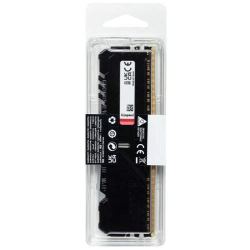 Фото ОЗП Kingston DDR4 8GB 3600Mhz FURY Beast RGB Black (KF436C17BBA/8)