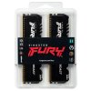 Photo RAM Kingston DDR4 128GB (4x32GB) 3600Mhz FURY Beast RGB Black (KF436C18BBAK4/128)
