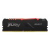 Photo RAM Kingston DDR4 16GB 3733Mhz FURY Beast RGB Black (KF437C19BB1A/16)