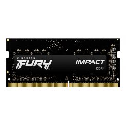 Фото ОЗУ Kingston SODIMM DDR4 8GB 2666Mhz FURY Impact Black (KF426S15IB/8)
