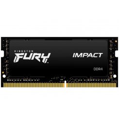 Фото ОЗУ Kingston SODIMM DDR4 16GB 2666Mhz FURY Impact Black (KF426S15IB1/16)