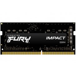 ОЗП Kingston SODIMM DDR4 8GB 2933Mhz FURY Impact Black (KF429S17IB/8)