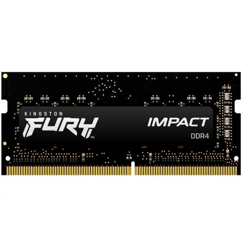 

Kingston SODIMM DDR4 8GB 2933Mhz FURY Impact Black (KF429S17IB/8)
