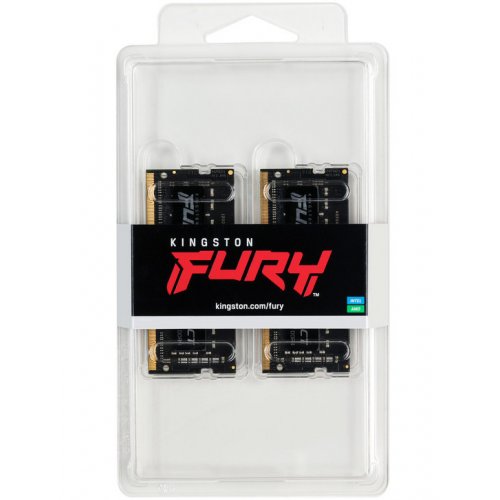 Продати ОЗП Kingston SODIMM DDR4 16GB (2x8GB) 2933Mhz FURY Impact Black (KF429S17IBK2/16) за Trade-In у інтернет-магазині Телемарт - Київ, Дніпро, Україна фото