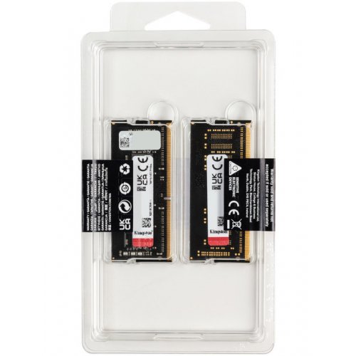 Продати ОЗП Kingston SODIMM DDR4 16GB (2x8GB) 2933Mhz FURY Impact Black (KF429S17IBK2/16) за Trade-In у інтернет-магазині Телемарт - Київ, Дніпро, Україна фото