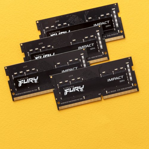 Продати ОЗП Kingston SODIMM DDR4 16GB (2x8GB) 2933Mhz FURY Impact Black (KF429S17IBK2/16) за Trade-In у інтернет-магазині Телемарт - Київ, Дніпро, Україна фото