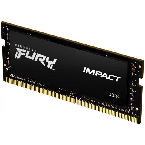 Фото ОЗУ Kingston SODIMM DDR4 32GB 2933Mhz FURY Impact Black ( KF429S17IB/32)