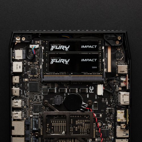 Продати ОЗП Kingston SODIMM DDR4 64GB (2x32GB) 2933Mhz FURY Impact Black (KF429S17IBK2/64) за Trade-In у інтернет-магазині Телемарт - Київ, Дніпро, Україна фото