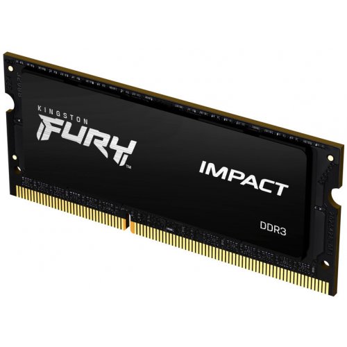 

ОЗУ Kingston SODIMM DDR3 8GB 1600Mhz FURY Impact Black (KF316LS9IB/8)