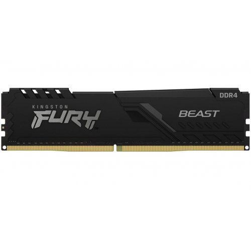 Купить ОЗУ Kingston DDR4 16GB (2x8GB) 3200Mhz FURY Beast Black (KF432C16BBK2/16) с проверкой совместимости: обзор, характеристики, цена в Киеве, Днепре, Одессе, Харькове, Украине | интернет-магазин TELEMART.UA фото