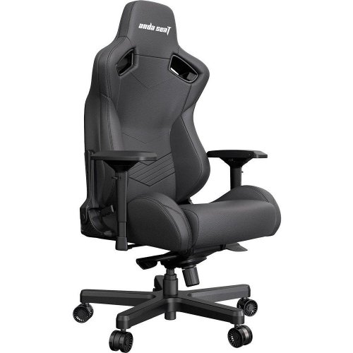 Игровое кресло Anda Seat Kaiser 2 XL (AD12XL-07-B-PV-B01) Black купить в Украине: Киев, Днепр, Харьков, Одесса  | Низкая цена, отзывы, характеристики от TELEMART фото