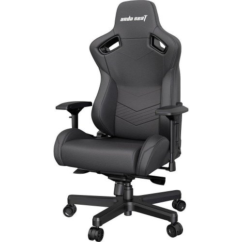 Игровое кресло Anda Seat Kaiser 2 XL (AD12XL-07-B-PV-B01) Black купить в Украине: Киев, Днепр, Харьков, Одесса  | Низкая цена, отзывы, характеристики от TELEMART фото