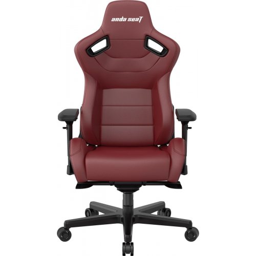 Ігрове крісло Anda Seat Kaiser 2 XL (AD12XL-02-AB-PV/C-A05) Black/Maroon купити в Україні: Київ, Львів, Хмельницький, Тернопіль, Івано-Франківськ | Низька ціна, відгуки, характеристики від TELEMART фото