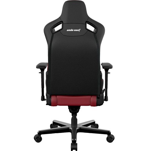 Ігрове крісло Anda Seat Kaiser 2 XL (AD12XL-02-AB-PV/C-A05) Black/Maroon купити в Україні: Київ, Львів, Хмельницький, Тернопіль, Івано-Франківськ | Низька ціна, відгуки, характеристики від TELEMART фото
