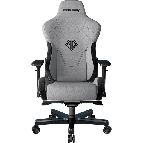 Игровое кресло Anda Seat T-Pro 2 XL (AD12XLLA-01-GB-F) Grey/Black купить в Украине: Киев, Днепр, Харьков, Одесса  | Низкая цена, отзывы, характеристики от TELEMART фото