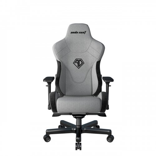 Ігрове крісло Anda Seat T-Pro 2 XL (AD12XLLA-01-GB-F) Grey/Black купити в Україні: Київ, Львів, Хмельницький, Тернопіль, Івано-Франківськ | Низька ціна, відгуки, характеристики від TELEMART фото