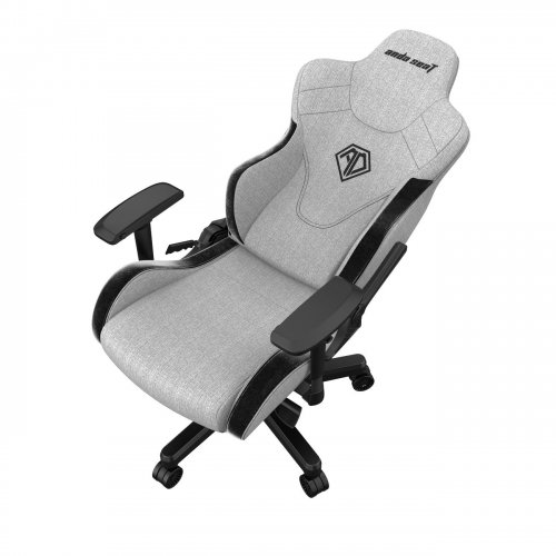 Ігрове крісло Anda Seat T-Pro 2 XL (AD12XLLA-01-GB-F) Grey/Black купити в Україні: Київ, Львів, Хмельницький, Тернопіль, Івано-Франківськ | Низька ціна, відгуки, характеристики від TELEMART фото