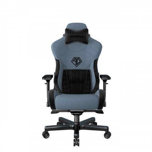 Игровое кресло Anda Seat T-Pro 2 XL (AD12XLLA-01-SB-F) Blue/Black купить в Украине: Киев, Днепр, Харьков, Одесса  | Низкая цена, отзывы, характеристики от TELEMART фото
