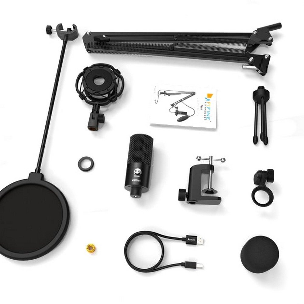 Мікрофон Fifine T669 (T669) Black: ціна на мікрофон Fifine T669 (T669 ...