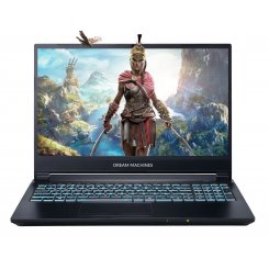 Ноутбук Dream Machines G1650Ti-15 (G1650TI-15UA63) Black / 15.6″ (1920x1080, WVA) / Intel Core i5-10300H (2.5–4.5 ГГц), 4 ядра / NVIDIA GeForce GTX 1650 Ti / 16 ГБ (DDR4) / 1024 ГБ (SSD) / Без ОС