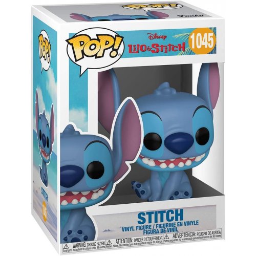 Колекційні фігурки Funko Pop! Lilo & Stitch: Smiling Seated Stitch (55617) купити в Україні | Telemart фото