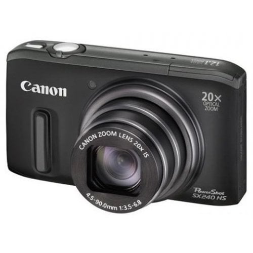 Купить Цифровые фотоаппараты Canon PowerShot SX240 HS Black - цена в Харькове, Киеве, Днепре, Одессе
в интернет-магазине Telemart фото