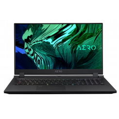 Ноутбук Gigabyte AERO 17 HDR YD (AERO17HDR_YD-94RU548SP) Black / 17.3″ (3840x2160, IPS) / Intel Core i9-11980HK (2.6–5.0 ГГц), 8 ядер / NVIDIA GeForce RTX 3080 / 32 ГБ (DDR4) / 1512 ГБ (SSD) / Windows 10 Pro
