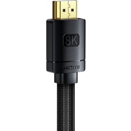 Купить Кабель Baseus High Definition Series HDMI-HDMI 3m v2.1 8K (CAKGQ-L01) Black - цена в Харькове, Киеве, Днепре, Одессе
в интернет-магазине Telemart фото