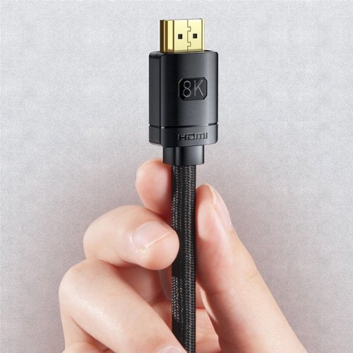 Купить Кабель Baseus High Definition Series HDMI-HDMI 3m v2.1 8K (CAKGQ-L01) Black - цена в Харькове, Киеве, Днепре, Одессе
в интернет-магазине Telemart фото