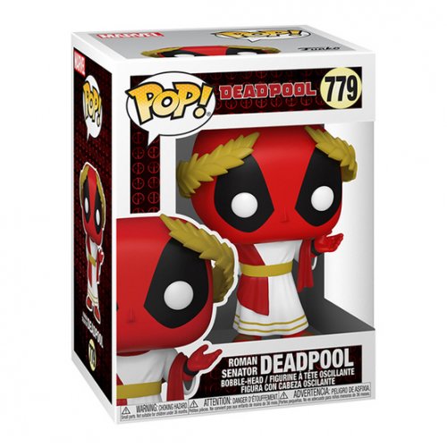 

Коллекционная фигурка Funko Pop! Marvel: Deadpool 30th: Roman Senator Deadpool (FUN2549969)