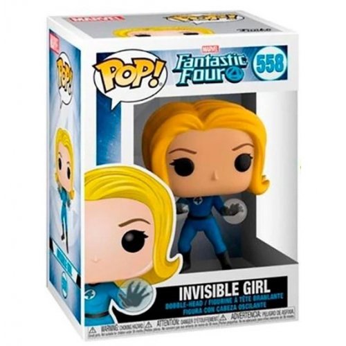 Колекційна фігурка Funko Pop! Marvel: F4: Invisible Girl (FUN2549313) купити в Україні | Telemart фото