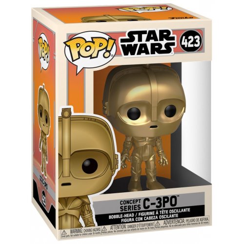Колекційна фігурка Funko Pop! Star Wars: Concept series: C3PO (FUN2549973) купити в Україні | Telemart фото