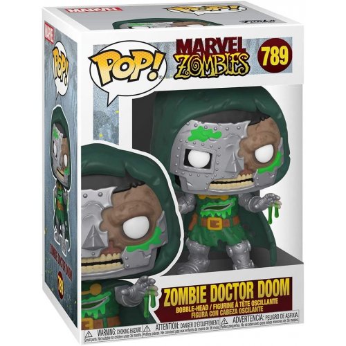 Колекційна фігурка Funko Pop! Marvel: Zombies Dr. Doom (FUN2549958) купити в Україні | Telemart фото