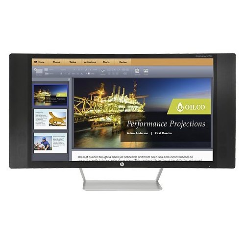 Продать Монитор HP 27" S270c (K1M38AA) Black по Trade-In интернет-магазине Телемарт - Киев, Днепр, Украина фото