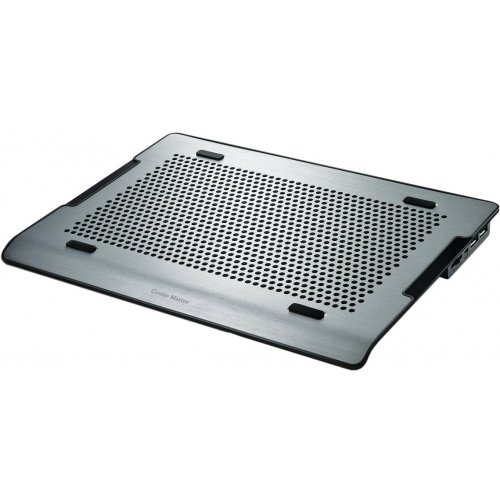 Купити Підставка для ноутбука Cooler Master Notepal A200 (R9-NBC-A2HS-GP) Silver - ціна в Києві, Львові, Вінниці, Хмельницькому, Франківську, Україні | інтернет-магазин TELEMART.UA фото