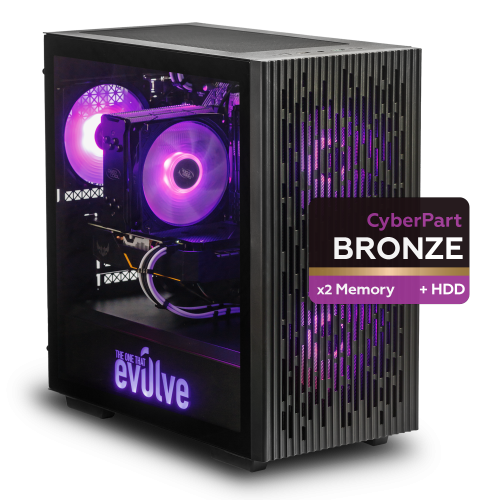 Продати Комп'ютер EVOLVE CyberPart Bronze 2H+ (EVCP-B2HR310N166-16S240H1TBk) Black за Trade-In у інтернет-магазині Телемарт - Київ, Дніпро, Україна фото
