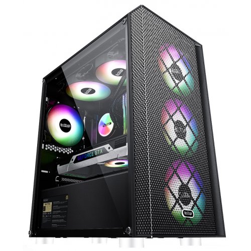 

PCCooler PLATINUM MM200 MESH Tempered Glass без БП Black