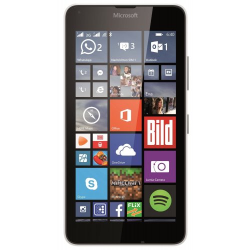 Купить Смартфон Microsoft Lumia 640 Dual Sim White - цена в Харькове, Киеве, Днепре, Одессе
в интернет-магазине Telemart фото