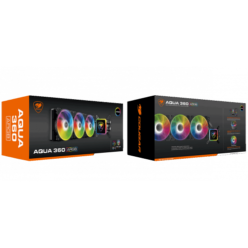 Продати Готова СВО Cougar Aqua ARGB 360 за Trade-In у інтернет-магазині Телемарт - Київ, Дніпро, Україна фото