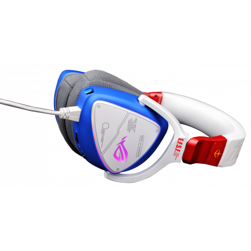 Купить Наушники Asus ROG Delta GUNDAM EDITION (90YH0332-B2UA00) White/Blue - цена в Харькове, Киеве, Днепре, Одессе
в интернет-магазине Telemart фото