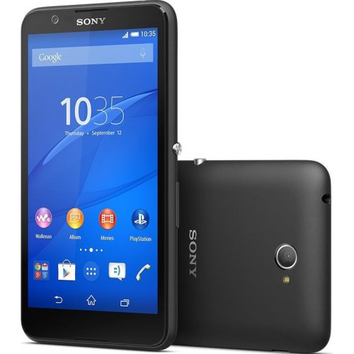 Смартфон Sony Xperia E4 Dual D2115 Black купить в Украине: Киев, Днепр, Харьков, Одесса  | Низкая цена, отзывы, характеристики от TELEMART фото