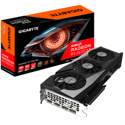 Фото Видеокарта Gigabyte Radeon RX 6600 XT Gaming Pro OC 8192MB (GV-R66XTGAMINGOC PRO-8GD)
