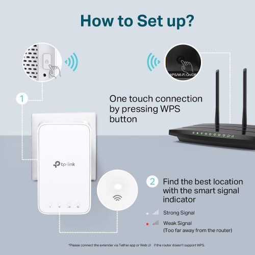 Ретранслятор TP-LINK RE230 купить в Украине: Киев, Днепр, Харьков, Одесса  | Низкая цена, отзывы, характеристики от TELEMART фото