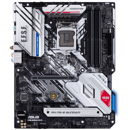 Продать Материнская плата Asus Z490-GUNDAM (WI-FI) (s1200, Intel Z490) по Trade-In интернет-магазине Телемарт - Киев, Днепр, Украина фото